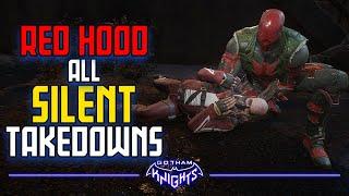 Gotham Knights | Red Hood All Silent Takedowns