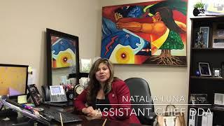 Assistant Chief Deputy District Attorney Natalia Luna on the DA’s Criminal Justice Youth Shadow Day