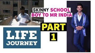 Skinny school boy to Mr India in 10years - My life journey  part 1