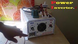 Inversor de corriente 12v a 110v.Power Inverter. Instalación de Inversores. 