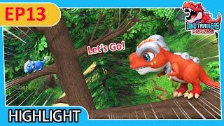 [DinoTrainers S4 Highlight] EP13 How to Turn the Tide?| Dinosaurs for Kids | Cartoon | Toys | T Rex