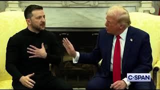 Zelensky and Trump Белый дом в шоке! Что Зеленский потребовал от Трампа?