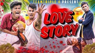 Love Story || Short Comedy Movie ||Teamtriple444|