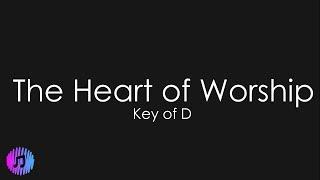 Matt Redman - The Heart Of Worship | Piano Karaoke [Key of D]