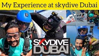 Dubai Skydiving Experience | SkyDive at Palm Jumeriah Malayalam vlog