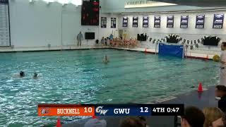 GW Men's Water Polo vs. Bucknell