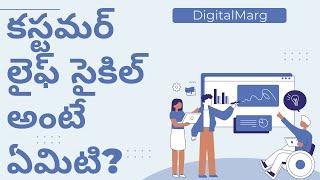 What is customer life cycle in Digital Marketing? explained in telugu DigitalMarg