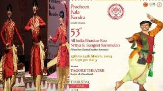 Kathak Dance Performance || Bhaskar Rao Nritya and Sangeet Sammelan 2024 || Pracheen kala Kendra