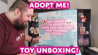  Unboxing the ADOPT ME X JAZWARES SERIES 3 TOYS!  Strawberry Shortcake Bat Dragon Squishmallow!! 