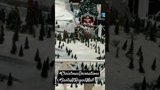 "Magical Christmas Decorations & Santa at Regent Mall & First Christmas in Canada️️