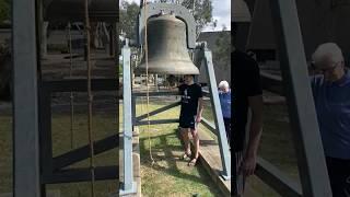 Ringing the Bishop's Bell at Australian Centre for Christianity and Culture