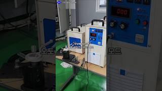 [우성테크] "고주파 용접기 35kw" 냉각기 브레이징 코일 센서 은납 동관 가열 단조 용융 담금질 주파수 열처리 휴대용 히터 어닐링 금속 유도 파이프 베어링 납땜 소형 제련
