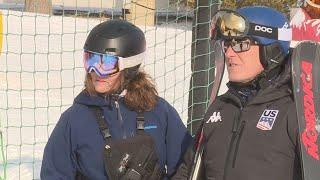 U.S. Ski Hall of Fame Coach helps train Ski Roundtop Race Club athletes