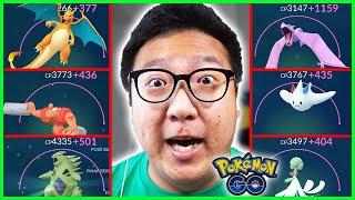 I SPENT 10,000,000 STARDUST TO MAX OUT OVER 40 POKEMON IN POKEMON GO