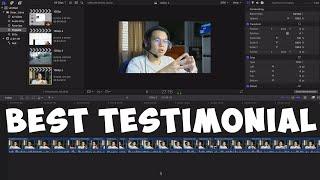 How To Edit The Best Testimonial Video