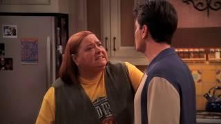 Two and a Half Men berta charlie what did you take funny