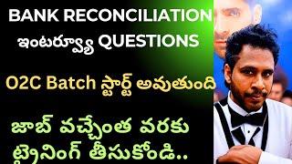 Bank reconciliation interview questions and answers-SAP End user Training in Telugu-SAP enduser