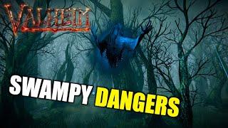 Swampy dangers - Valheim Mistlands