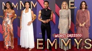 10 WORST DRESSED AT THE EMMY AWARDS 2024 (EMMYs)