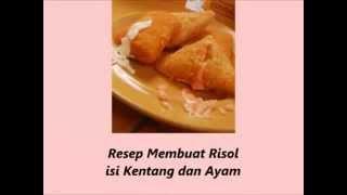 Resep Masakan Gampang dipraktekkan - Membuat Risoles Isi Kentang dan Ayam