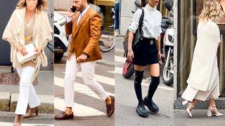 ITALIAN STREET FASHION CHIC FALL OUTFITS WORTHY OF EMULATION  NEW STYLISH OUTFITS FOR OCTOBER 2024