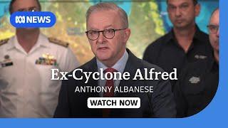 IN FULL: Prime Minister Anthony Albanese gives update on ex-Tropical Cyclone Alfred | ABC NEWS