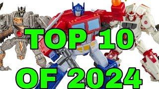 Top 10 Hasbro Transformers of 2024!!!