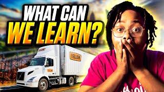 The Downfall of Trucking Companies | Yellow’s Shutdown‼️(Retro-React)