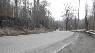 Pro 1/2 Riders Climb Mead's Mountain Road