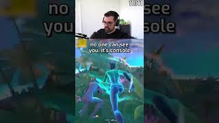 How did he not see him