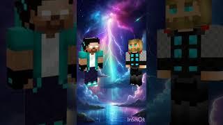 herobrine vs Thor #minecraft