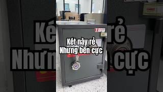 Mua Két Sắt Giá Rẻ Mà Cực Bền – Trải Nghiệm Thực Tế Két Sắt Việt Tiệp K41BL Khóa Cơ