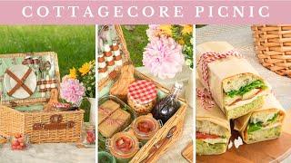 a cozy & whimsical cottagecore picnic  recipes & decor ideas