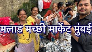 Malad Fish market Mumbai 2024|| wholesale Malad machhi market , Malad cheapest fish market