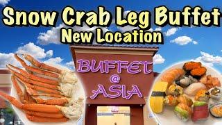 SNOW CRAB LEG & SEAFOOD BUFFET | Buffet at Asia NEW LOCATION