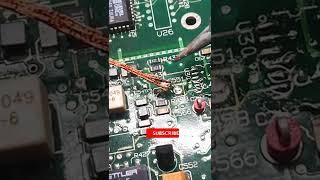 how to remove smd tantalam capacitor #shorts