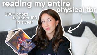 reading every book on my physical tbr tbr takedown episode 12