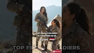 Stunning Female Soldiers from Every Nation #beautyfulwomenaiart #capcut #midjorney #army