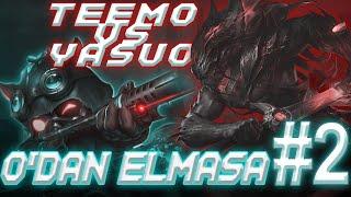 Toplane'i Domine Ediyoruz!! | 0'dan Elmasa Teemo #2 | Rank 1 Teemo vs Yasuo