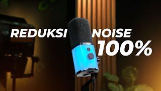 Bisa Streaming di Tempat Ribut ! Review Mic Maono PD100X RGB Noise Reduction Suara !