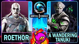 MK1 Roethor (QUAN CHI) VS A Wandering Tanuki (NOOB SAIBOT)Mortal Kombat 14K 60ᶠᵖˢ