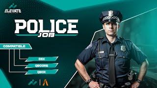  BEST POLICE JOB SCRIPT FOR FIVEM!  | ESX / QBCORE (2025) 