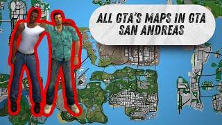 "All GTA Maps Combined in GTA San Andreas | GTA Underground Mod Gameplay | San Andreas to Vice City"