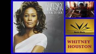 I Look to You - Whitney Houston - Instrumental with lyrics  [subtitles] 2009