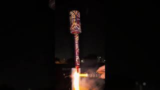 BRO CALLED AN AIRSTRIKE ON HIMSELF  #fail #pyrotechnica #fireworks #4thofjuly #pyro