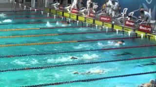 Daniel Iossifov Swimming Championship Israel 2016 Fly 100 meter 2nd place