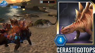 DOMINATE Jurassic World Alive PVP with Apex Cerastegotops!