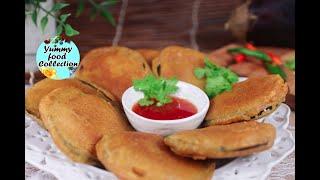 Crispy Beguni Recipe by Yummy Food Collection |Eggplant Fritters |  Fried Brinjals |Besan Batter