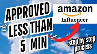 HOW TO GET APPROVED FOR AMAZON INFLUENCER PROGRAM IN 2025!!!