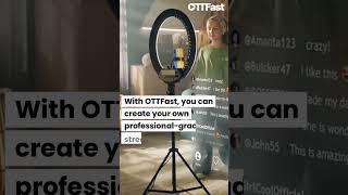 Create your own streaming app with OTTFast | Live Streaming |  OTT Platform |